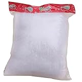 VOSAREA 1 Satz Kunstschnee Artificial Snow winterwunderland schneespray Snowbound Simulation Schnee Urlaub Schnee dekorieren Weihnachtsbaum Schnee falsches Schneedekor PP Baumwolle Weiß