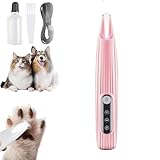 Paw Trim Pro, 2025 Pfotentrimmer Für Hunde, Schermaschine Hund, 35db Leise Wasserdicht Hundepfoten Trimmer Für Pfoten, Augen, Ohren, Gesicht, Körp (Rosa Regulär)