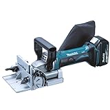 Makita Akku-Nutfräse 18 V, 2 Akkus plus Ladegerät im MAKPAC, Türkis, Schwarz, mit 2x Akku 5,0 Ah