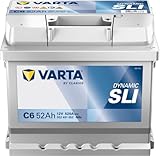 VARTA C6 Silver Dynamic 5524010523162 Autobatterie 12V 52Ah 520A