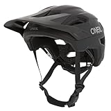 O'NEAL | Mountainbike-Helm | Enduro All-Mountain | Lüftungsöffnungen zur Belüftung & Kühlung Größenverstellsystem, Robustes ABS | Helmet Trailfinder Solid | Erwachsene | Schwarz | Größe S/M