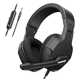 NUBWO U3 Kids Headphones - Gaming Headset with Clear Call Microphone, Volume Control and Compatibility for PC, PS4, PS5, Xbox One, Mac, iPad, and Switch