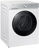 Samsung WW90DB8U95GHU2 Bespoke Waschmaschine, 9 kg, 1.400 U/min, Extra energiesparend, EEK: A (-30%), AI Ecobubble, QuickDrive, AI Wash, SuperSpeed 39 Min, Weiß