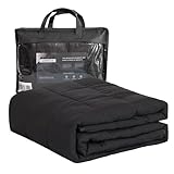 Good Nite Gewichtsdecke 125x150cm 4kg - Entspannung Beschwerte Decke nur für Erwachsene - zur Entspannungsdecke Weighted Blanket - Grau