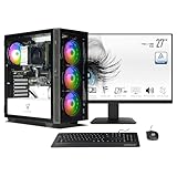 Ankermann Raytracing Gamer V3 Bundle | Intel Core i7-12700F | Nvidia GeForce RTX 4060 8GB | 32GB DDR5 RAM | 1TB NVMe SSD | Windows 11 | WLAN & Bluetooth | 27 Zoll Monitor | Maus & Tastatur | Libre