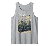 Vintage Pusteblume Botanische Sommer Wandern Abenteuer Pflanze Tank Top