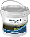 AquaForte Oxypond (vorher Oxyper) Aktivsauerstoff Teichpflegemittel 1kg (reicht für 30.000 Liter Teichwasser), fördert den effizienten Abbau von Abfallprodukten