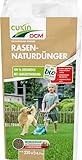 CUXIN DCM Rasen-Naturdünger - Langzeit Rasendünger - Mit MINIGRAN® TECHNOLOGY - unbedenklich für Haustiere - organischer NPK-Dünger - 10,5 KG für 230 qm