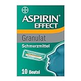 Aspirin Effect Granulat - Mittel gegen Kopfschmerz - ideal auf Reisen und für unterwegs - schnelle und effektive Linderung - 1 x 10 Beutel