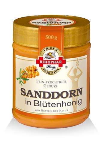 BIHOPHAR – Sanddorn in Blütenhonig I 500 g Honig