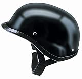 Redbike Braincap Motorradhelm RB 200 matt schwarz ohne ECE L