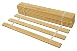 PROSBUD Lattenrost Rolllattenrost Rollrost Bettrost Aus Holz 90x200 cm Kiefernholz Holzlatten 17 Leisten Naturfarbe 120 kg Belastbar Robust Stabil