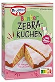 Dr. Oetker Backmischung Bunter Zebrakuchen 5er Pack– der bunte Zebrakuchen sorgt als Partykuchen auf Geburtstagen für leuchtende Augen bei Klein und Groß