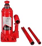 SIXTOL SX Bottle Jack 2T Hydraulischer Flaschen-Wagenheber, 2 t, Stempelwagenheber, Kompakt-Wagenheber