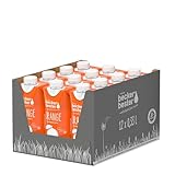 beckers bester Orange - 12er Pack - Orangensaft - 100% natürlicher Direktsaft - Co2-neutral hergestellt - Vegan - Ohne Gentechnik - Ohne Gentechnik - Laktosefrei - (12 x 330 ml)