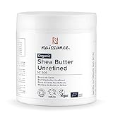 Naissance Sheabutter BIO (Nr. 306) 500g - rein und natürlich, unraffiniert, BIO zertifiziert, handgeknetet, vegan & parfümfrei - ethisch und nachhaltig hergestellt aus Ghana