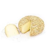 Ganzer Käselaib 1,4 kg - PAGLIERINO - PECORINO TOSCANO DOP aus CASENTINO - Im HEURINDE gereift - 6 MONATE - Käse aus BERGSCHAFMILCH - Direkt aus Italien