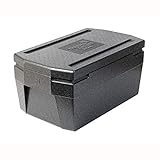 Thermo Future Box GN 1/1 Deluxe Thermobox Kühlbox, Transportbox Warmhaltebox und Isolierbox mit Deckel,45 Liter Thermobox,Thermobox aus EPP (expandiertes Polypropylen)