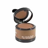 Hairline Powder, Sofortiges Haarschattierungspulver, Instantly Hair Color Shadow Cover Gray Hair Root,Root Touch Up Powder, Waterproof Hairline Powder, Thin Hair Powder (Light Brown)