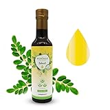 Moringa Öl - Moringasamenöl kaltgepresst 250 ml, Behenöl aus den Samen des Moringa Baum Premium Moringa Öl, in Rohkostqualität nach natürlicher Anbaukultur von MAYA GARDEN