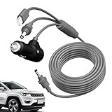 Ladekabel, Kfz-Ladekabel – Ladegerät mit 100 W multifunktional | Eingang DC-Kabel, Stecker und Wiedergabe außen für eine bessere Konnektivität und Leistung