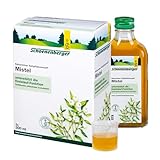 Schoenenberger - Mistel naturreiner Heilpflanzensaft - 3x 200 ml (600 ml) Glasflaschen - freiverkäufliches Arzneimittel - unterstützt die Kreislauffunktion