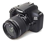 Canon EOS 4000D Kit 18-55mm DC III Spiegelreflexkamera, schwarz