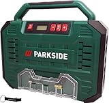 HEADNMORE® Bundle - PARKSIDE® 12V/230V Kompressor mit digitaler Anzeige 8bar PMK 150 +Schlüsselanhänger