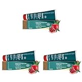 Himalaya Organique Neem & Granatapfel Zahnpasta, Fluoridfreie und Vegetarisch,150 g (3er Pack)