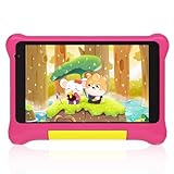 Cheerjoy Kinder-Tablet, 7 Zoll, Android 12 für Kinder, 32 GB ROM, 128 GB, erweiterbar, Kindersicherung, vorinstallierte Kindersoftware, Android-Tablet für Kleinkinder (Rosa)