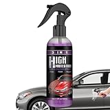 Keramikbeschichtungsspray - 3-in-1-Keramikbeschichtung, Hochschutz-Auto-Wachs-Politur-Spray wasserloses Waschen | Wachs-hydrophobe Decklack-Politur für Auto