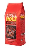 20kg Premium Grillbriketts Grillketts „100% Made IN Germany“ Kohle Holzkohle für Kugelgrill Holzkohlegrill ideal für Dutch Oven Smoker Briketts Grill Kohle