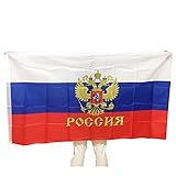 Flagge Russland Flagge 27 * 18 * 2 90 * 150cm Russland Nationalflagge Polyester Flaggenbanner für Büroaktivitäten Festival Home Decor Russland Landesflagge