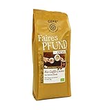 GEPA Faires Pfund Bio Caffè Crema Bohne - 1 Karton ( 6 x 500g )