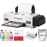 Procolored F13 DTF Drucker Bundle A3 L1800 13Inches T Shirt Druckmaschine mit Aushärtung Ofen Cutter Roll Feeder Built-In Siphon System für Kleidung Textil Customization (ohne Ofen)