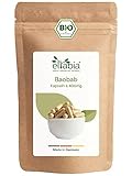 Bio Baobab Kapseln 500 Stück | Hochdosiert 1290mg Tagesdosis | Affenbrotbaum in Rohkost Qualität | Apothekerbaum 100% rein und ohne Zusatzstoffe | Veganes Fruchtpulver