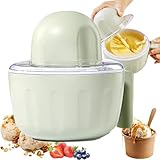 XGHDPBM Tragbare Softeismaschine, 500 ml Eismaschine, Frozen-Yogurt-Maker, Softeis-Dessert-Maker, leicht zu reinigen for Sorbet-Desserts in der Küche zu Hause, Frozen Yogurt