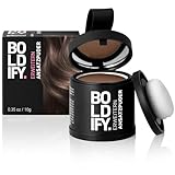 Boldify Ansatzpuder Fleckfreies Instant Streuhaar mit 48-Stunden-Formel für Haar | Haarpuder für Ausbesserung der Wurzeln für dünner werdendes Haar, kahle Stellen und graue Haarwurzeln (Hellbraun)
