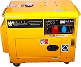 Diesel Stromaggregat HMG-DG-6500S3 Diesel Stromerzeuger 5,5kW 400V 230V