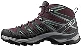 Salomon X Ultra Pioneer Mid Gore-Tex Damen Wanderschuhe, Alle Wetterbedingungen, Sicherer Fußhalt, Stabil und gedämpft, Wine Tasting, 40