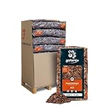GALAMIO Pinienrinde Mittel 15-25mm 60l x 13 Sack 780l 1 Palette Pinienmulch Pinienerde Rindenmulch Pinienborke Pinie Mulch Bark Rinde Für Pflanzen Garten Terrarium Dekorativer Bodenbelag Paligo