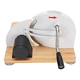 Generic Manuelles Brotschneider, Dicke Brotschneidemaschine Ergonomischer Griff für Bäckerei Heimküche