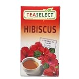 Hibiskusblüten-Kräutertee in Filterbeuteln, Karkade-Tee, erfrischender, schmackhafter Kräuteraufguss in Teebeuteln