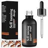 Yagaspantery Selbstbräunungs-Konzentrat,Selbstbräuner Gesichtspflege, Selbstbräuner für das Gesicht, Self Tanning Drops, gleichmäßigen und natürlichen Effekt, 30ml