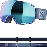Salomon Radium Af Unisex-Brille Ski Snowboarden, sieht aus wie ein Profi, hohe Sehschärfe und asiatische Passform, Blau, Einheitsgröße