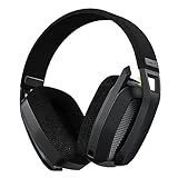 BINNUNE Gaming Headset Wireless Schwarz
