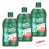 Kaiser Natron Spülmittel 500ml (3er Pack) | Frei von Mikroplastik, mit Pampelmusen-Duft, ohne scharfe Chemikalien, Mit echtem Kaiser Natron! Reinigungskraft für Ihr Geschirr + Zama4Zingo Karte