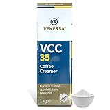 Venessa Coffee Creamer VCC35 - 10 x 1kg Kaffeeweißer, hochwertiger Kaffeeweißer für Vending Automaten, hohe Weißkraft, leicht löslich, Aromaschutzbeutel