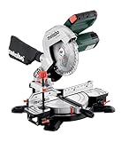 Metabo Kapp- und Gehrungssäge KS 216 M – 610216000 – Mit Precision Cut Line, 216 mm Sägeblatt – 2 m Kabellänge