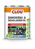 CLOU Bangkirai Holzöl: Schutz, Pflege & Auffrischung für Aussen, Kinderfreundlich, UV-Schutz, 750 ml